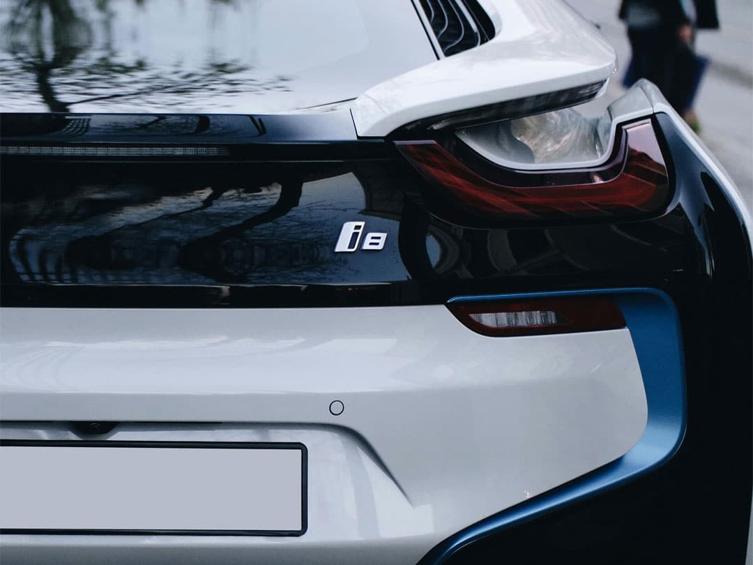 A-BMW-i8-electric-car A BMW i8 electric car about to have an electric vehicle service